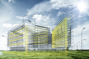 Die parametrischen BIM-Daten von Viega werden für die Planung im digitalen Gebäudemodell eingesetzt. 