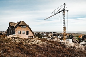  Umbau mit Unterkellerung eines Einfamilienhauses auf Sylt 