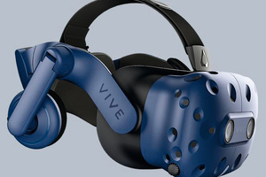  <div class="bildtext">Headset „Vive Pro“</div> 