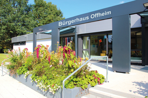  Haupteingang des Bürgerhauses Offheim 