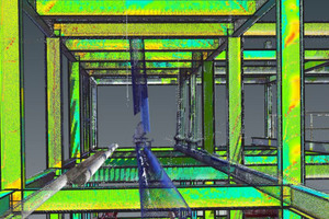  Alle realen Daten sind präzise erfasst und stehen für BIM-Anwendungen zur Verfügung. 