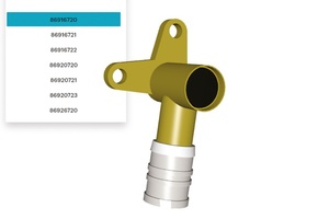  In BIM-Prozessen lassen sich Rohrleitungen nach den aktuellen Normen dimensionieren und anhand des Datensatzes von Fränkische automatisch mit den benötigten Fittings und Formteilen vom Haustechnik-Experten bestücken. 