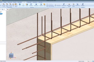  3D-Vorlagen: Fenster mit Auswechselbewehrung und Schalung 