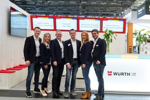  Die Resonanz auf dem Messestand war durchwegs positiv und das Interesse der Besucher sehr hoch, wurde bei Würth IT verkündet. 