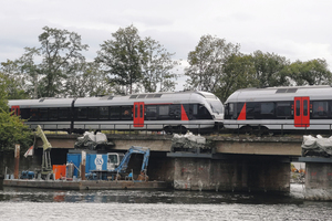  Seit dem Bau wurde das Viadukt mehrmals den veränderten Anforderungen der Infrastruktur angepasst. 