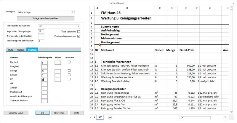Leistungsverzeichnis Gebäudereinigung Excel / Https Www ...