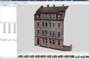  Damit lassen sich Fassaden oder Dachflächen präzise dreidimensional erfassen … 