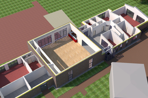  CAD- und AVA-Software für die Planung, Visualisierung und Ausschreibung gehören auch zur Büro-ausstattung.  