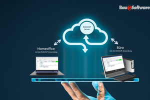  Mit der „Buildup cloud“ lässt es sich im Büro, zu Hause oder unterwegs arbeiten. 