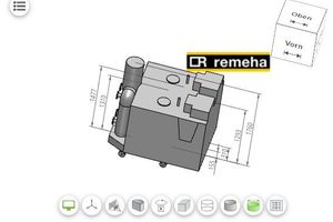  Remeha bietet umfangreiche CAD- und BIM-Daten zum kostenlosen Herunterladen. 