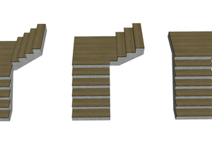  Verbessertes Treppenwerkzeug: „Archicad 25“ misst Treppenverzüge nicht nur im Bogen, sondern ebenfalls in der Sehne. Werden festgelegte Mindest-Podestlängen durch die Treppenkonstruktion überschritten, erstellt die Software nun automatisch eine Auswahl von Lösungen, wie die zusätzliche Länge optimal zu verteilen ist. 