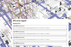  Fehlerprotokolle vereinfachen die Prüfung und Übergabe von IFC-Daten 