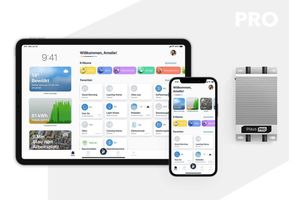  Die „Smart Home & Living-App“ vernetzt professionelle Standards mit bekannten Marken, Geräten und Diensten, um mehr Komfort, Sicherheit und Effizienz im Wohnbau zu schaffen. 