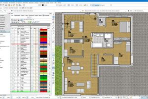  Mit der CAD-Software „Spirit 2022“ planen und modellieren Architekturbüros in 2D und 3D. 