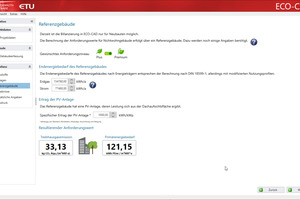  <div class="bildtext">„ECO-CAD“ bilanziert auch Nichtwohngebäude in Anlehnung an das Referenzgebäude für die Berechnung nach GEG und ordnet die Werte gemäß den QNG-Anforderungen ein</div> 