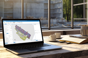  Die Software „RIB iTWO 5D“ unterstützt bei der Projektarbeit mit BIM-Modellen. 