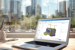  Die Software „RIB iTWO 5D“ unterstützt bei der Projektarbeit mit BIM-Modellen. 