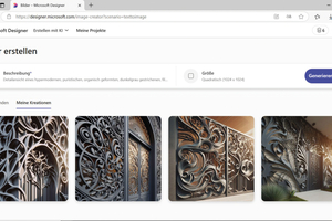  Bild 3: Text-zu-Bild-Generatoren benötigen nur wenige Sekunden für die Umsetzung eins Textprompts. 