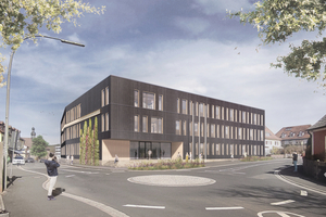  <div class="bildtext">Das neue Verwaltungsgebäude für die Landesbaudirektion Bayern im unterfränkischen Ebern, dessen Baubeginn für den Herbst 2025 angesetzt ist, war nicht von Beginn an als BIM-Projekt gedacht. Das verantwortliche staatliche Bauamt Schweinfurt konnte erst ab Leistungsphase 3 starten.</div> 