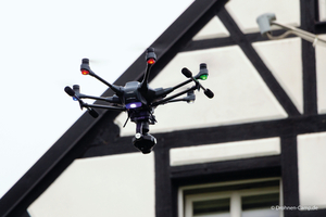  Einsatz einer Wärmebild-Drohne, hier von „Yuneec“. 